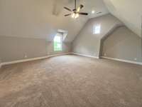 Large bonus room over the garage