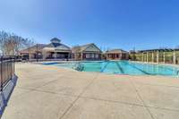 Community Pool with Beach entry and Tanning Ledge.