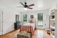 The third bedroom features two windows and a ceiling fan! 5901 Givens Rd Lascassas, TN 37085