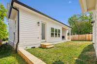 Easy access from your backdoor to your detached 2 car garage!