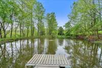 Stocked and aerated pond.