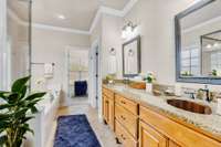 Owners Bathroom Virtual Staged