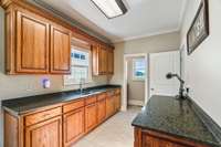 Butlers kitchen, mud room, craft area, or just more space!!!