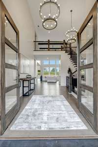 Entry foyer and welcoming area