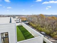 Huge Rooftop Deck with panoramic views on the top floor