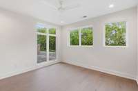 Guest Bedroom on the entry level