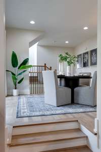 Dining area off of kitchen