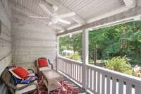 Bedroom 3's covered porch