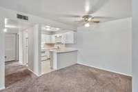 Another view of the dining area looking into the kitchen...