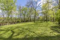 Step on down to the West Harpeth River.  Such a calming area and perfect for that bonfire.  Minimal flood plain.