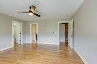 2nd floor Bedroom 2 with full bath and walk-in closet.