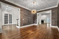 Formal Dining Room with opening to Foyer and Family Room