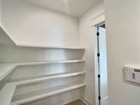 HUGE walk-in pantry.