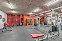 Space for your own gym or  activity room