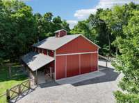 This 60x40 barn is loaded with everything you need to utilize additional space. It's insulated, heated and cooled.