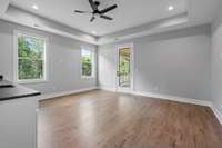 Bonus room with wet bar AND walk out balcony overlooking the backyard!