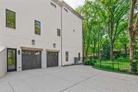 Love this huge side entry 3 car tandem garage with plenty of storage space. .