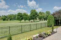 Serenity!  The gorgeous golf course view from your new backyard.