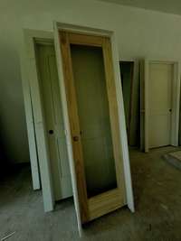 Glass Pantry Door