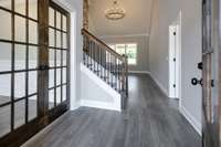 Example of builder's work. Not actual home