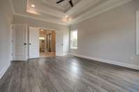 Example of builder's work. Not actual home