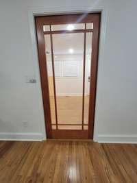 Pocket door going to the den/office