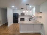 Loaded kitchen with new everything and deep, farmhouse sink