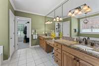 Primary Bathroom with plenty of natural light