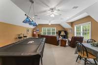 Enormous Family/Bonus Room stretching the length of a 3-car garage