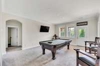 Basement with plenty of natural light!