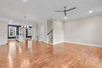 Open floor plan on 2nd floor provides plenty of sunlight all day long for your enjoyment.