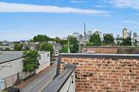 Check out this view of the city and Nissan Stadium.