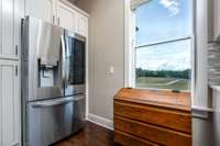 Butlers/ Coffee area Pantry right off the Kitchen