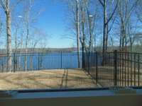 Lake view through bedroom #2 window.