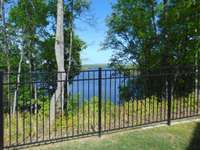 East view of lake from backyard