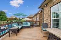 Its spacious design makes it an ideal setting for meals and relaxation in the fresh air. 3128 Landview Dr.   Murfreesboro, TN 37128