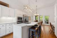 Open Kitchen-great for overseeing homework at the table, or entertaining! All new appliances!