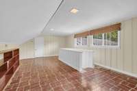 Upstairs bonus room. (separate HVAC unit for this space - AND additional space could be finished)