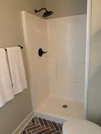 Large shower!