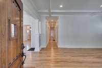 Beautiful refinished hardwood floors throughout.