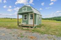 Matching She Shed at 121 West Road