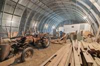 Storage Barn with Wood Shop