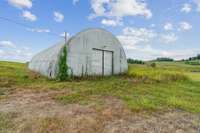 Quonset Storage Barn with Wood Shop