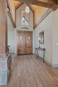 Vaulted Foyer