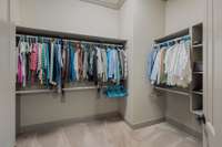 Owner's suite walk-in closet