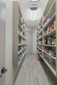 Huge walk-in pantry!