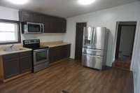 Brand new stainless steel fridge and dishwasher have been added to the kitchen! 787 Finnie Simmons Rd  Woodbury, TN  37190