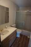 Bathroom 1 includes a single vanity and a shower with a sliding glass door! 787 Finnie Simmons Rd  Woodbury, TN  37190