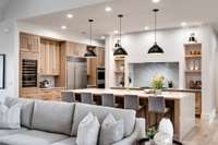 What a stunning kitchen.