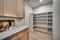 What a great pantry space.